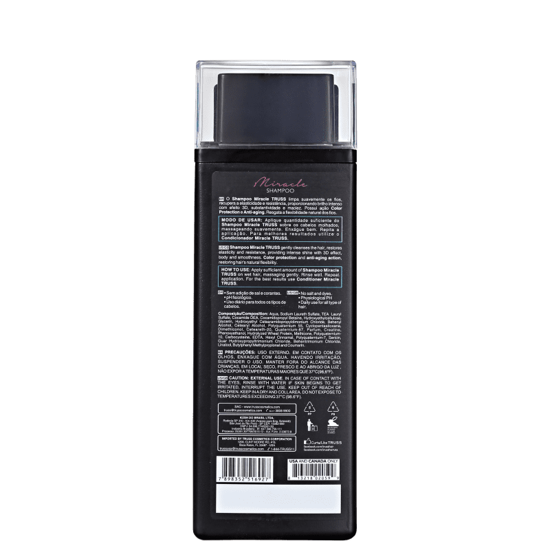 SHAMPOO TRUSS 300ML MIRACLE