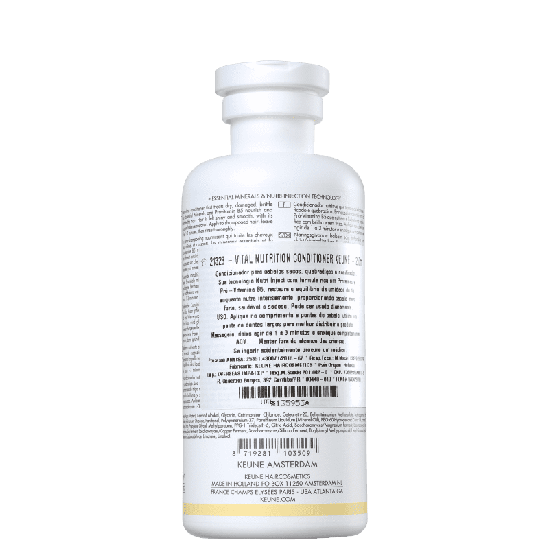 CONDICIONADOR KEUNE 250ML VITAL NUTRITION