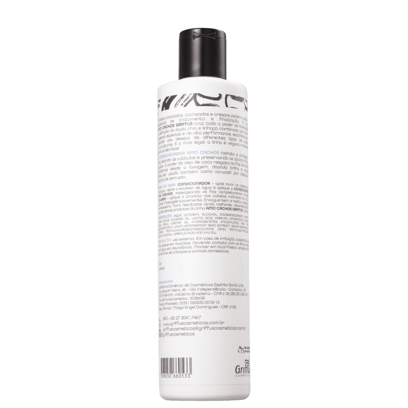 CONDICIONADOR GRIFFUS 400ML AMO CACHOS