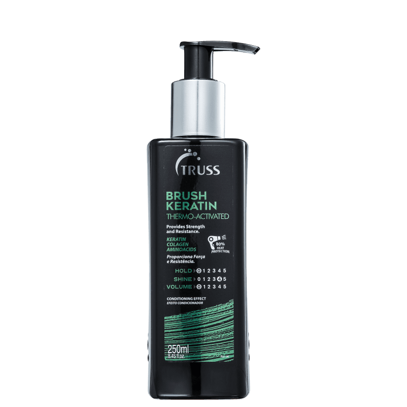 LEAVE-IN TRUSS 250ML BRUSH E KERATIN