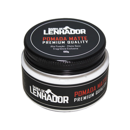 BARBA DE LENHADOR POMADA MATTE PREMIUM 100G