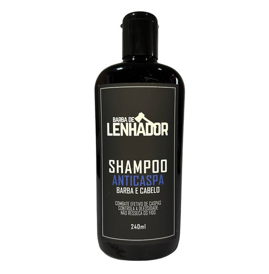 BARBA DE LENHADOR LINHA MASCULINA SHAMPOO ANTICASPA 240ML