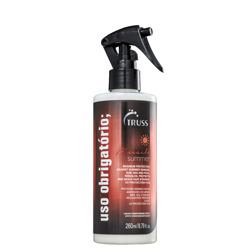 RECONSTRUTOR TRUSS USO OBRIGATÓRIO 260ML MIRACLE SUMMER