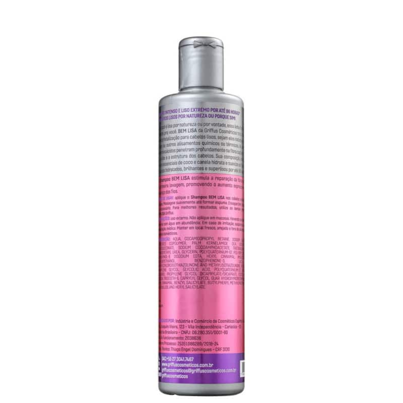 SHAMPOO GRIFFUS 300ML BEM LISA