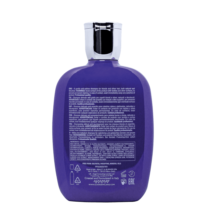 SHAMPOO ALFAPARF 250ML  BLONDE