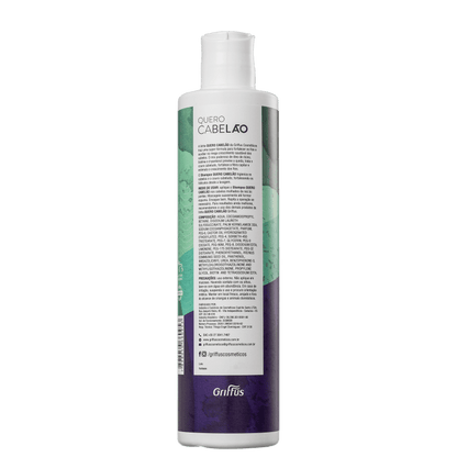 SHAMPOO GRIFFUS 400ML QUERO CABELÃO