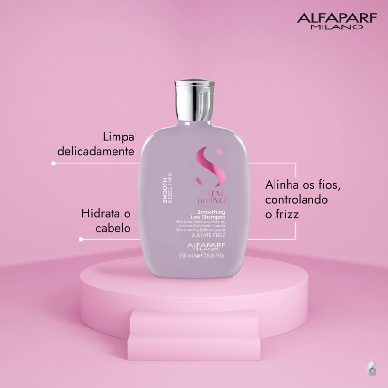 SHAMPOO ALFAPARF 250ML SMOOTHING