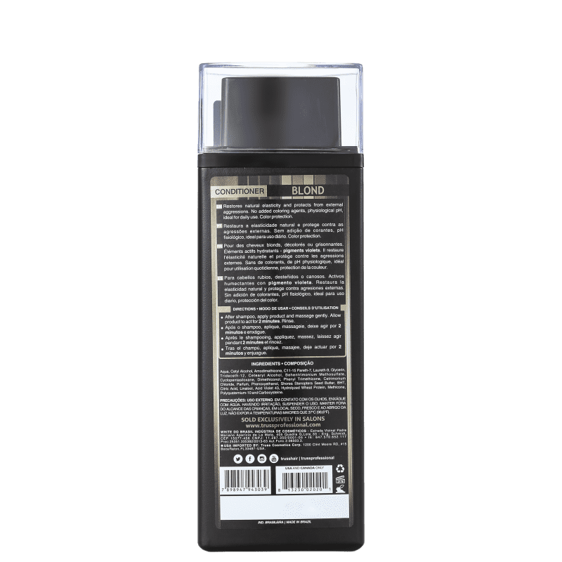 CONDICIONADOR TRUSS 300ML  BLOND