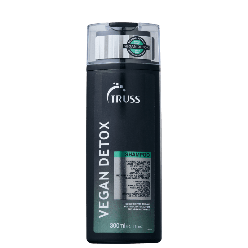 SHAMPOO TRUSS 300ML VEGAN DETOX