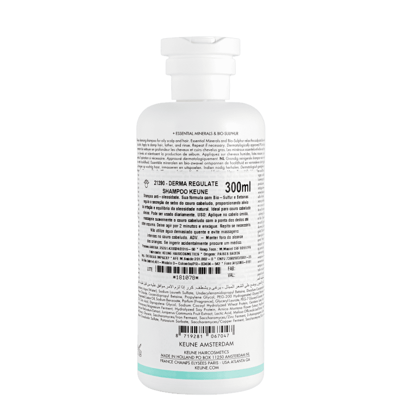 SHAMPOO KEUNE 300ML DERMA REGULATE