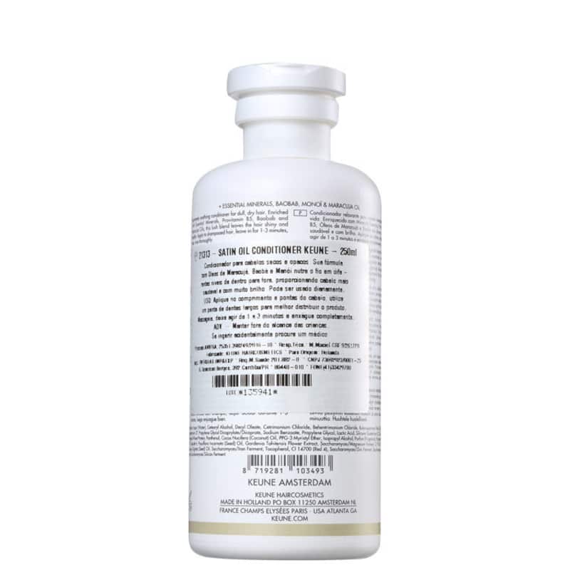 CONDICIONADOR KEUNE 250ML SATIN OIL