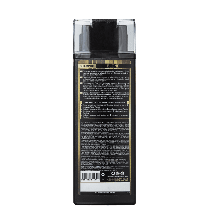 SHAMPOO TRUSS 300ML  BLOND